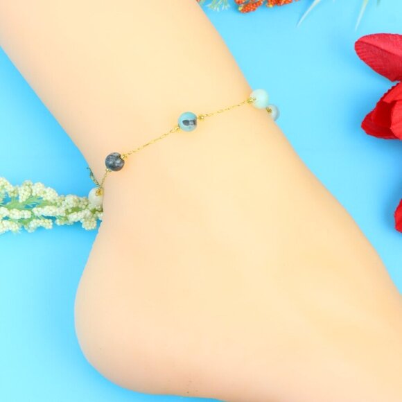 Elegant Handmade Anklet – Perfect for Women & Girls | Ideal Gift Option, DYC1445 - Picture 1 of 6